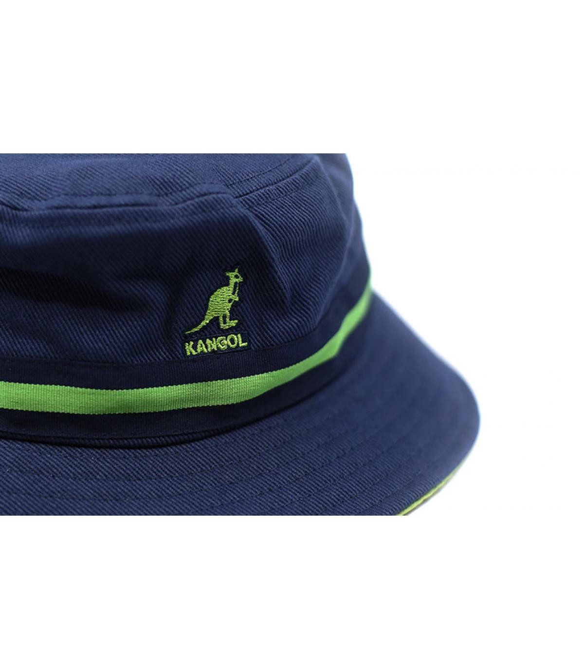 navy Kangol bucket hat